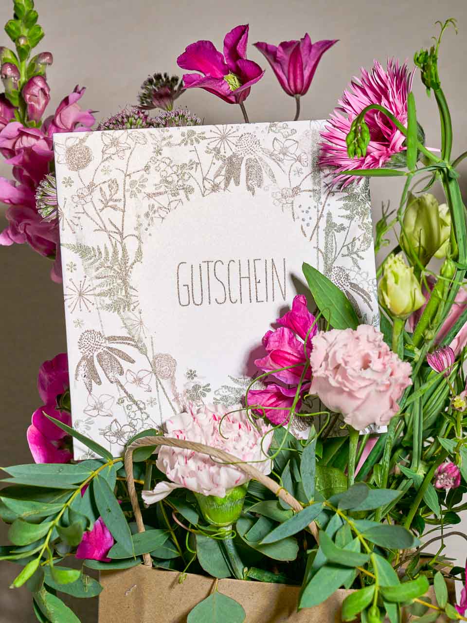 Gutschein Blumen Kreativ